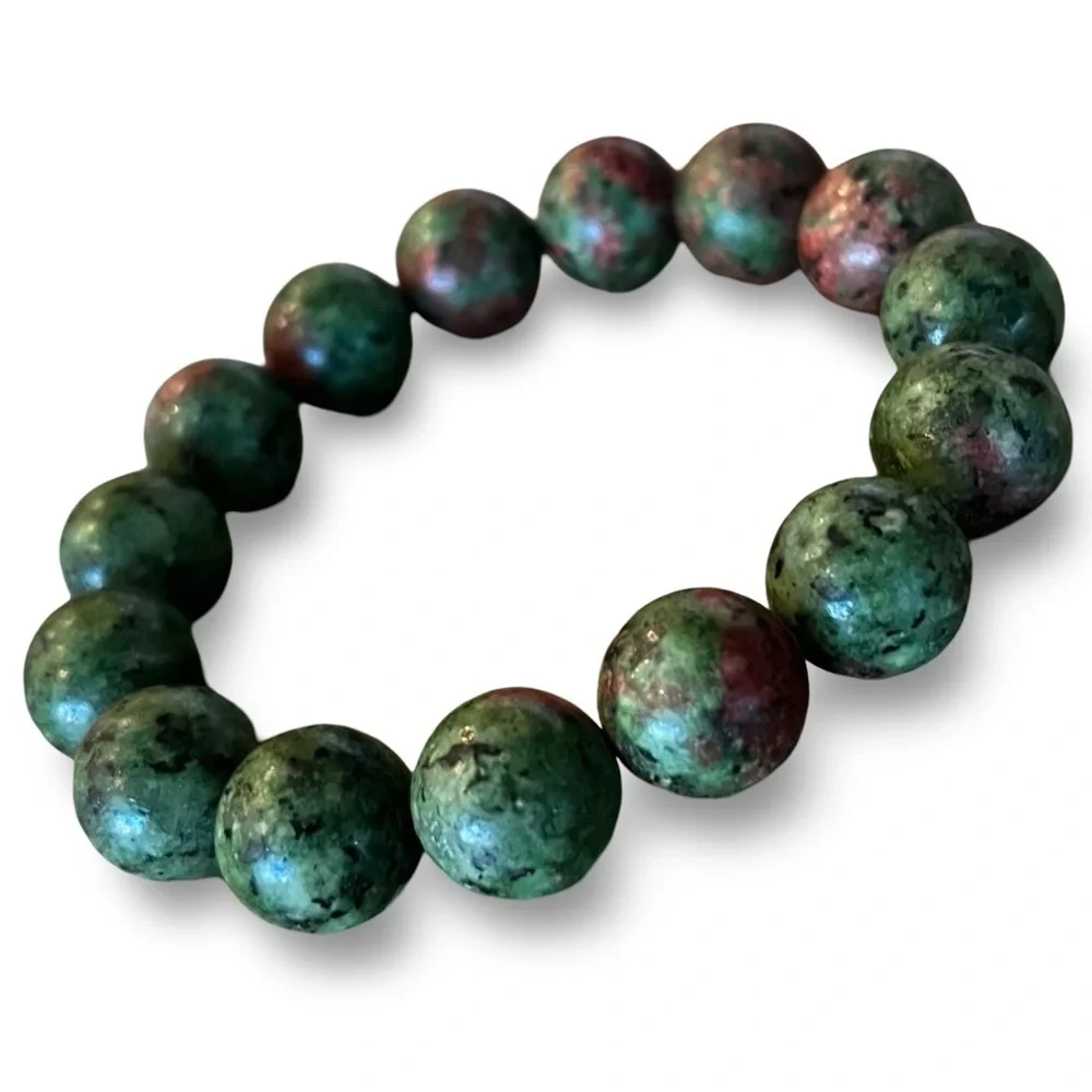 Green Beaded Bracelet